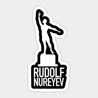 Rudolf Nureyev, legend dancing, ballet, dancer, the ballet king, dancing, music, legend, russian, quote, rudolf, nureyev Sticker